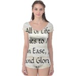 All of Life Come to Me with Ease Joy And Glory 1 Boyleg Leotard 