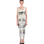 All of Life Come to Me with Ease Joy And Glory 1 One Piece Catsuit