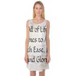 All of Life Come to Me with Ease Joy And Glory 1 Sleeveless Satin Nightdress