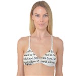 All of Life Come to Me with Ease Joy And Glory 1 Reversible Tri Bikini Top