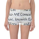 All of Life Come to Me with Ease Joy And Glory 1 Reversible Boyleg Bikini Bottoms