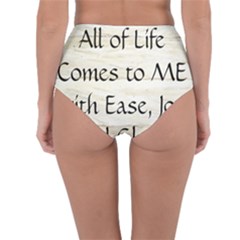 Reversible High-Waist Bikini Bottoms 