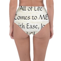 Reversible High-Waist Bikini Bottoms 