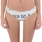 All of Life Come to Me with Ease Joy And Glory 1 Reversible Hipster Bikini Bottoms