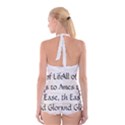 Boyleg Halter Swimsuit  