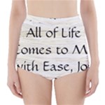 All of Life Come to Me with Ease Joy And Glory 1 High-Waisted Bikini Bottoms