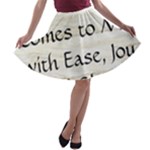 All of Life Come to Me with Ease Joy And Glory 1 A-line Skater Skirt