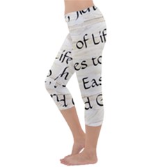 Capri Yoga Leggings Back Capri Yoga Leggings Back