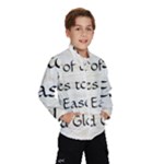 All of Life Come to Me with Ease Joy And Glory 1 Kids  Windbreaker
