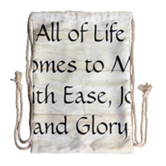 Drawstring Bag (Large) 