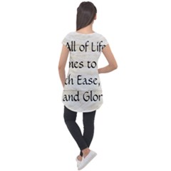 Cap Sleeve High Low Top 
