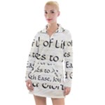 All of Life Come to Me with Ease Joy And Glory 1 Women s Long Sleeve Casual Dress
