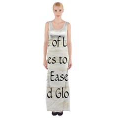 Thigh Split Maxi Dress 