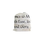 All of Life Come to Me with Ease Joy And Glory 1 Drawstring Pouch (XS)