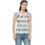 All of Life Come to Me with Ease Joy And Glory 1 Women s Raglan Cap Sleeve Tee