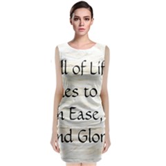 Classic Sleeveless Midi Dress 