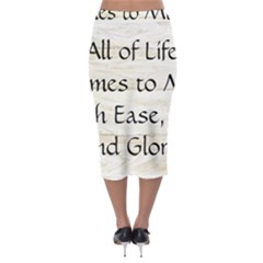 Midi Pencil Skirt 