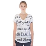 All of Life Come to Me with Ease Joy And Glory 1 Short Sleeve Front Detail Top