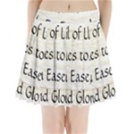 All of Life Come to Me with Ease Joy And Glory 1 Pleated Mini Skirt