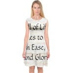 All of Life Come to Me with Ease Joy And Glory 1 Capsleeve Midi Dress