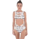 All of Life Come to Me with Ease Joy And Glory 1 Bandaged Up Bikini Set 