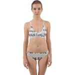 All of Life Come to Me with Ease Joy And Glory 1 Wrap Around Bikini Set