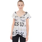 All of Life Come to Me with Ease Joy And Glory 1 Lace Front Dolly Top