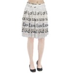 All of Life Come to Me with Ease Joy And Glory 1 Pleated Skirt