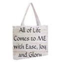 Zipper Medium Tote Bag Front