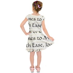 Kids  Short Sleeve Dress 
