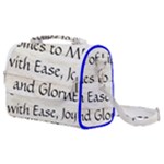 All of Life Come to Me with Ease Joy And Glory 1 Satchel Shoulder Bag