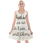 All of Life Come to Me with Ease Joy And Glory 1 Reversible Velvet Sleeveless Dress