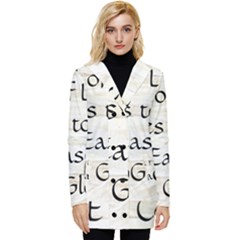 Button Up Hooded Coat  