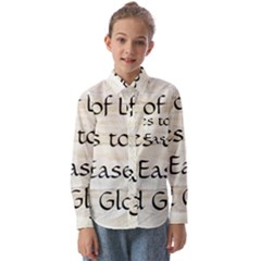 Kids  Long Sleeve Shirt 