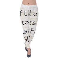 Velvet Leggings Front Velvet Leggings Front