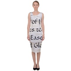 Sleeveless Pencil Dress 