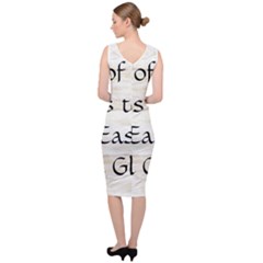 Sleeveless Pencil Dress 