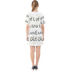 Sixties Short Sleeve Mini Dress 