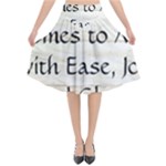All of Life Come to Me with Ease Joy And Glory 1 Flared Midi Skirt