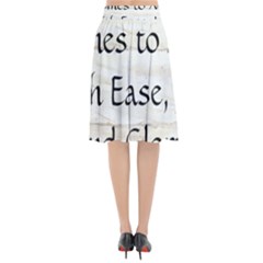 Flared Midi Skirt 