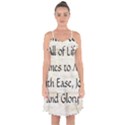 Ruffle Detail Chiffon Dress 