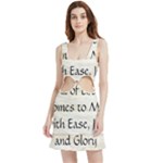 All of Life Come to Me with Ease Joy And Glory 1 Velvet Cutout Dress