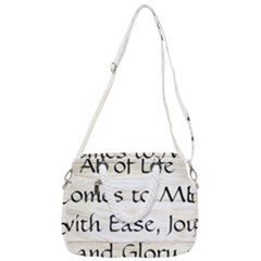 Rope Handles Shoulder Strap Bag 