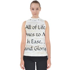 Mock Neck Shell Top 