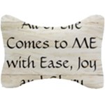 All of Life Come to Me with Ease Joy And Glory 1 Seat Head Rest Cushion