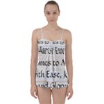 All of Life Come to Me with Ease Joy And Glory 1 Babydoll Tankini Set