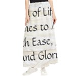 All of Life Come to Me with Ease Joy And Glory 1 Maxi Chiffon Skirt