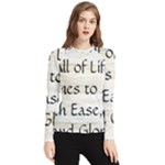All of Life Come to Me with Ease Joy And Glory 1 Women s Long Sleeve Rash Guard