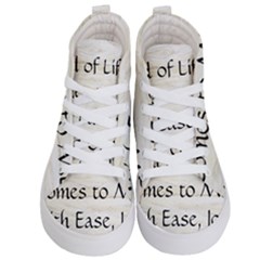 Kids  Hi-Top Skate Sneakers 