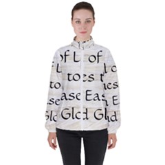 Women s High Neck Windbreaker 
